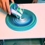 Fluid Art Paintings Techniques